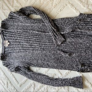 Grey Cardigan with Pockets